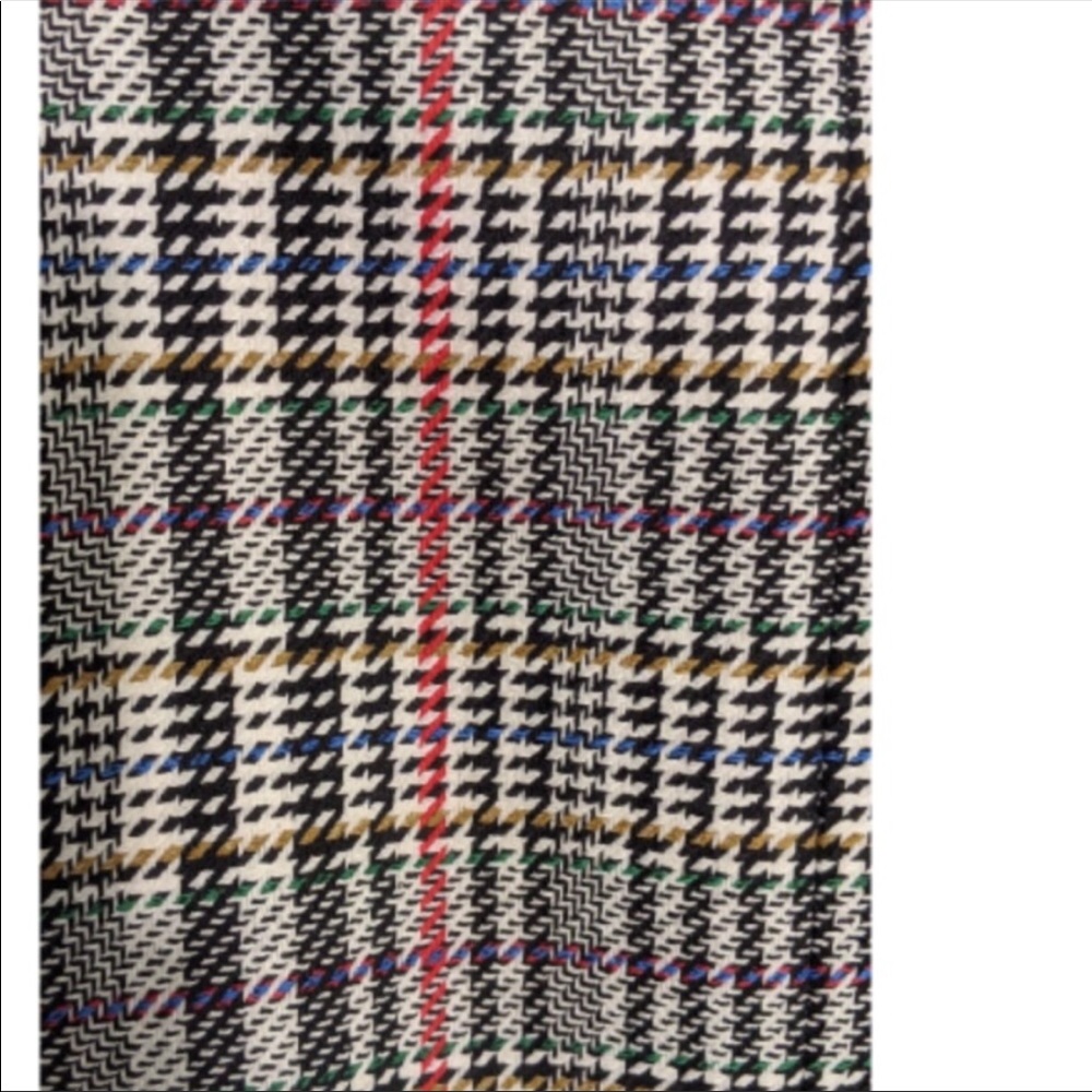 Veronica Beard Empire Dickey Jacket Multicolored Houndstooth-Inspired Plaid, NWT - Picture 2 of 5